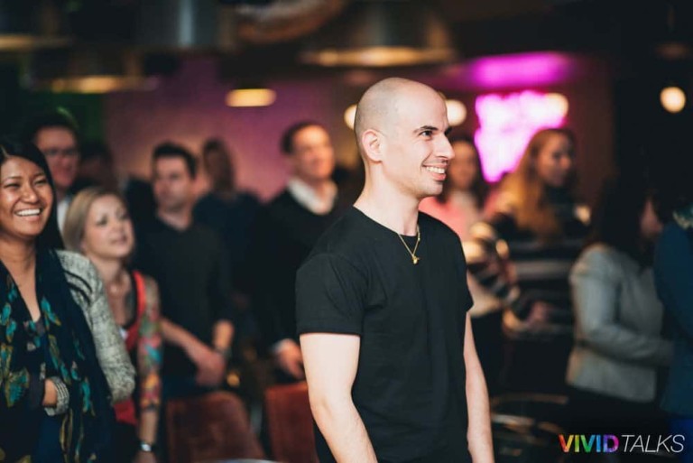 Serkan Ferah Vivid Talks WeWork Aldgate April 25 2018 by Alex Smutko Jpg-0225